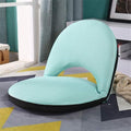 Adjustable Floor Chair Padded Gaming Chair with Back Support Foldable Meditation Chair Tatami Couch-beds for Indoor Floor Leisure Reading Watching Gaming(#2)