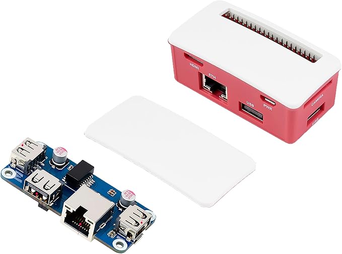 Waveshare ETH-USB-HUB-Box for Raspberry Pi Zero Series
