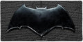 Justice League Movie Batman Logo Large Gaming Mouse Pad Desk Mat with Stitched Edges Non-Slip Base for Gamer Home and Office 31.5 x 15.7
