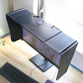 17–27 Inch Foldable Adjustable Monitor Hood | Privacy Sunshade (Fits 16.15–27.95in W/41–71cm ≤14.17in H/≤36cm) | Not for Curved Monitors