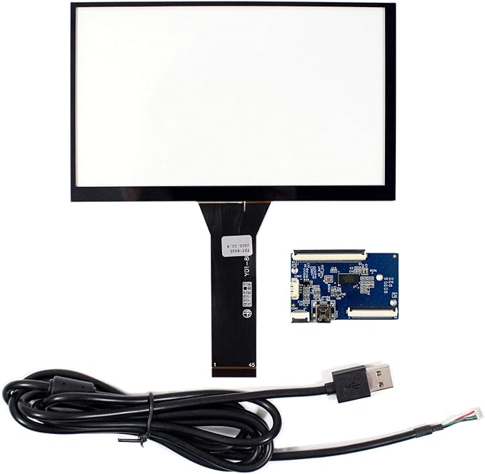 VSDISPLAY 7 Capacitive Touch Panel for 7 inch 800x480 1024X600 LCDCompatible with 7inch AT070TN92 AT070TN93 and so on