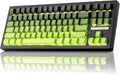 ZORNHER ZH870 Wireless Mechanical Gaming Keyboard80% Green Custom Creamy Sound Keyboard with Shine Through PBT KeycapsPre-lubed Linear SwitchesHot-SwappableRGB Backlit2.4GHz/USB-C/BT5.0