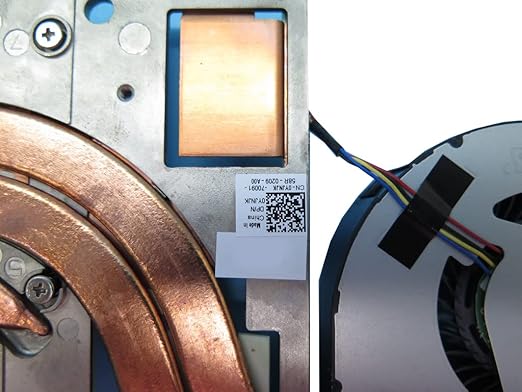 New Laptop Heatsink&ampFan for DELL Precision 17 7710 M7710 AT1DJ003ZSL AT1DJ003ZAL 0YJNJK YJNJK