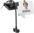 Center Cam V2 Middle-Screen Webcam - The Original Center Cam - 1080p Plug &amp Play USB Adjustable Webcam for Laptop and Desktop for Home Video Conferences