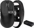 Chilkey Wireless Mouse Glacier LW 8K M Gaming Mouse with OLED Screen 8K Polling Rate 30000 DPI Optical Tracking 750 IPS Bluetooth 5.2/2.4G/USB-C 49g Super Lightweight 100 Million Clicks