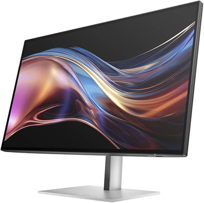 HP 727pu 27 Class WQHD LED Monitor - 16:9 - Natural Silver - 27 Viewable - In-plane Switching (IPS) Black Technology - Edge LED Backlight - 2560 x 1440 - FreeSync Premium - 400 Nit - 5 ms - 120 Hz R