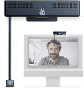 Pro - HD 4K Webcam with Eye Contact Noise Cancelling Mic Plug and Play USB for Mac and PC Zoom Webcam for Conferencing and Video Calling (Pro Camera)