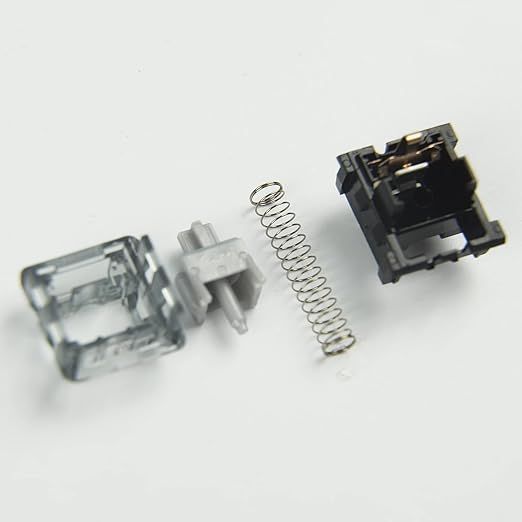 70 PCS Kailh Super Speed Silver MX SMD 3 Pin RGB Switches for Backlit Mechanical Gaming Keyboard (Super Speed Silver)