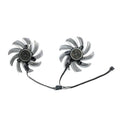 2pcs 85mm FDC10H12S9-C GA91S2U 4pin Dual Graphics Card Cooling Fan(GA91S2U)