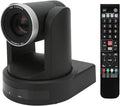 20X Optical Zoom 4K Camera60FPS PTZ Camera 1080P 60FPS Video Camerafor Live Broadcasting Online Teachingfor Conference Churches Events(Black)