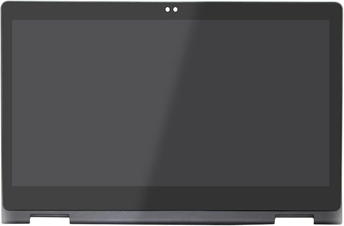 LCDOLED Replacement 13.3 inches B133HAB01.0 NV133FHM-A11 FullHD LCD Display Touch Screen Digitizer Assembly with Bezel for Dell Inspiron 13 5368 i5368 5378 i5378 5379 i5379 CD3Q3C2 (2D Webcam Holes)