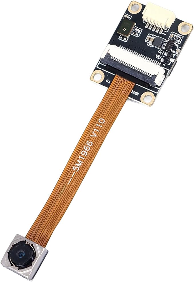 5MP 2K USB Camera Module with 120 Degree Wide Angle Distortionless Built in Microphone for Laptop Suitable for All in One Notebook Industrial Equipment Connect via USB Port