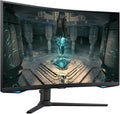 Samsung 32 Odyssey G Series QHD Gaming Monitor 240Hz 1ms Gaming Hub Smart TV Apps 1000R Curved Swivel &amp Tilt Adjustable Stand Black with GSF HDMI Cable