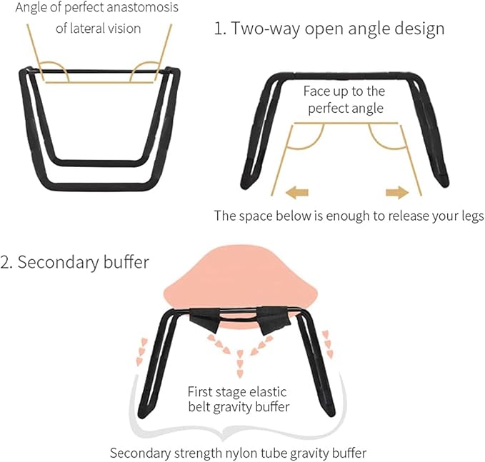 Updated Larger Enhancer ChairFurniture Positions Stools for Love Life Couples and Lovers Fantastic Gaming Tools with Weighing for Festival Gifts 8088