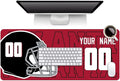 ANTKING Atlanta Mouse Pad for Men Women Youth Gifts Custom Name and Number Desk Pad