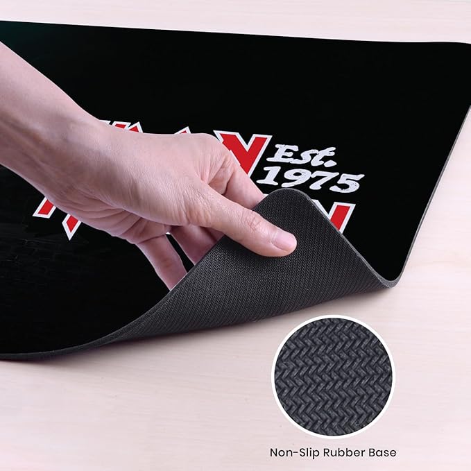 Head Case Designs Officially Licensed Iron Maiden Axe Eddie Art Graphic Art 37.4 x 15.75 x 0.16 inches (900 x 400 mm) - XL Gaming Office Desk PC Keyboard Mouse Mat Pad