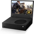 G-STORY 14‘’ Portable Monitor for Xbox Series S – 1TB SSD Black 1080P Portable Gaming Monitor IPS Screen for Xbox Series S（not Included） with Two HDMI HDR Freesync Game Mode Travel Display
