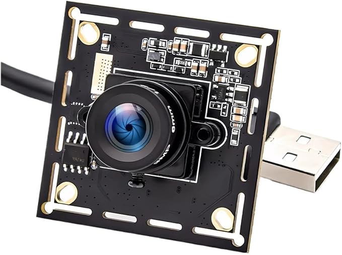 USB Camera Module 120FPS 90FPS 1080P 720P Global Shutter 6mm Without Blur M12 Lens AR0234 Board High Frame Rate Camera