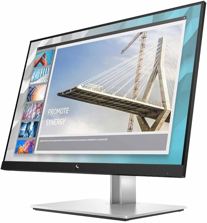 HP E24i G4 24inch IPS WUXGA E-Series E24i G4 61 cm W125917111 (E-Series E24i G4 61 cm (24) 1920 x 1200 Pixels WUXGA 5 ms Black Silver)