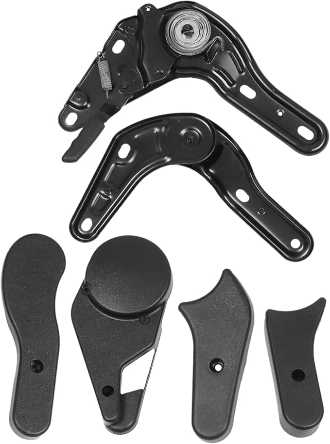 6 Pcs Professional Multi Angle Game Chair Adjusters Black E Sport Chair Regulators Easy to Install Accessories
