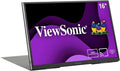 ViewSonic VG1656N 16 Inch 1200p IPS Wireless Portable Monitor with 2 Way Powered 60W USB C Built-in 4000 mAh Battery and Stand with Smart Cover