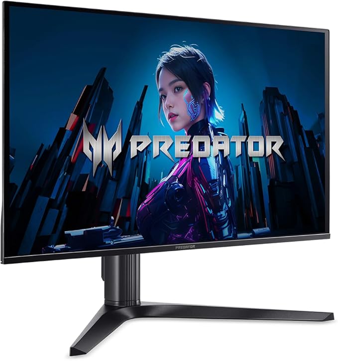 acer Predator 27 Gaming Monitor | WQHD 2560 x 1440 OLED | AMD FreeSync Premium Pro | 280Hz | 0.03ms (G to G) | VESA DisplayHDR True Black 400 | Display Port 1.4 &amp 2 x HDMI 2.1 | X27U Z1bmiiprx