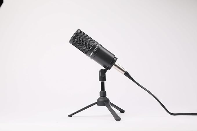Zoom ZDM-1 Podcast Mic Pack Includes Dynamic Microphone High-Quality Headphones Tripod Windscreen and XLR Cable