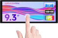 waveshare 9.3inch Capacitive Touch Display 1600×600 Resolution Raspberry Pi 5/4B/3B/Zero/Zero W/Zero 2W/Pico/Pico W/Pico WH Support Jetson Nano/Jetson Orin Nano Supports Windows 11/10/8.1/8/7