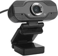 1080p HD Webcam with Microphone for Desktop - USB Plug and Play Online Class Camera Built-in Audio Pickup Perfect for Streaming &amp Video Conferencing