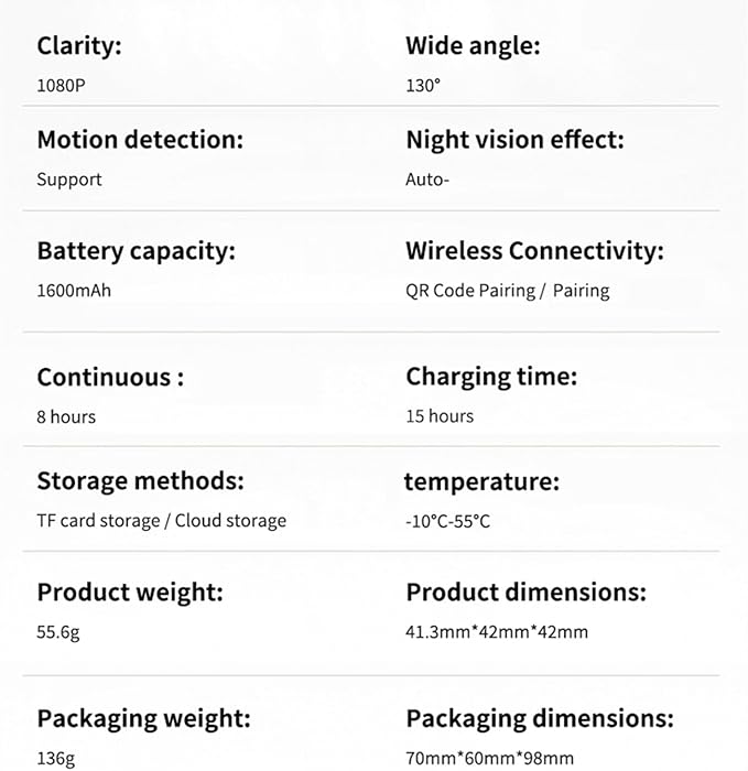 Simple USB PC Camera with Clear 1080P Wide Angle Lens and Night Vision for Private and Business Use