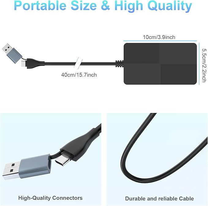 USB C USB3.0 Multi Card Reader Hub SD/XD/TF/CF/MS Card Slot with 3 USB3.0 8 in 2 Memory Card Reader/Adapter/Hub for SD SDXC SDHC CF CFI XD MS TF Micro SD Micro SDXC SDHC MS MMC UHS-I USB Stick Mouse