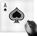 3dRose LLC 8 x 8 x 0.25 Inches Mouse Pad Ace of Spades (mp_76552_1)