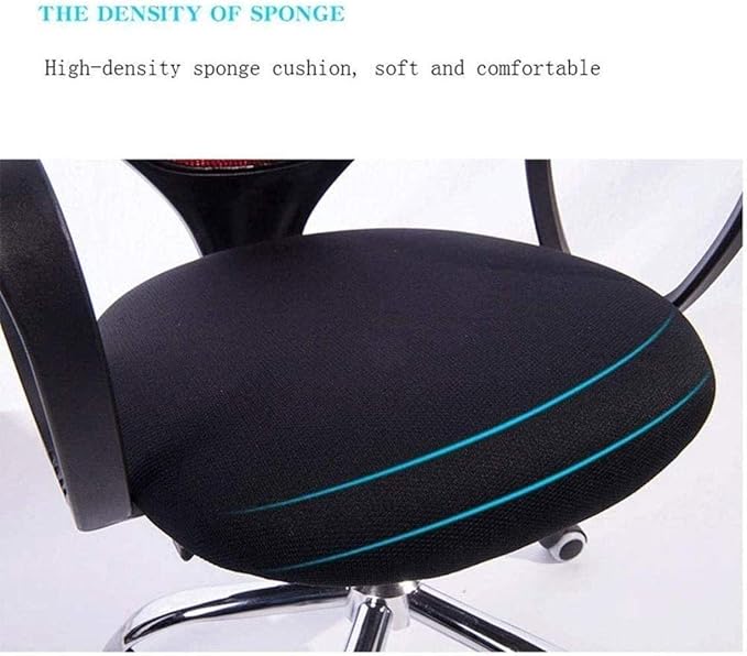 Office Chair Gaming Chair Computer Chair Ergonomic Round Back Office Chair Staff Student Dormitory Computer Seat Home Mesh Lifting Chair Backrest Rotating Chair (Color : 3-Pack)