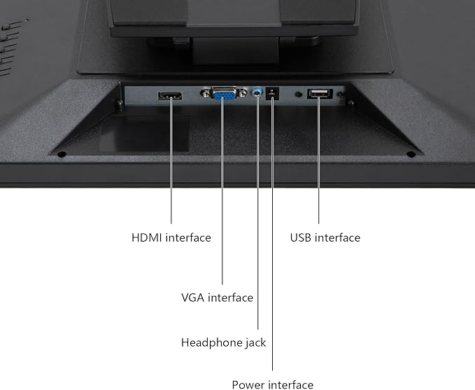 17 Touch Screen LCD Display Monitor Cash Register VOD System POS Monitor Touch Screen for Retail Restaurant Store 10-Point Touch Win/Android/Linux Compatible 1280x1024 HD 0-90° Adjustable