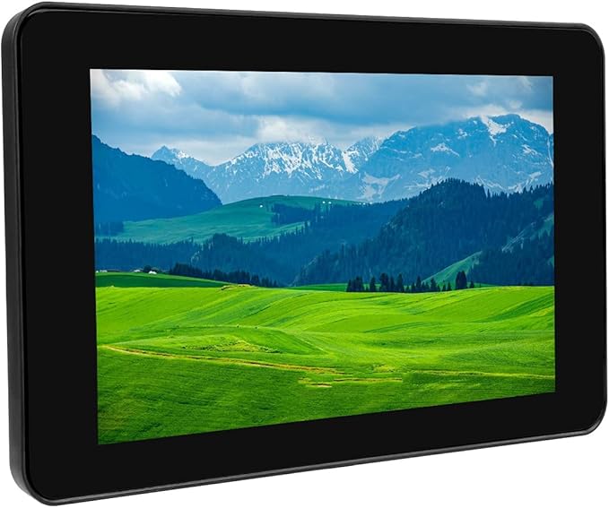 Waveshare 7 Inch DSI LCD Screen with Case for Raspberry Pi 4B 800×480 Capacitive Touch Screen Monitor Support Raspbian/Ubuntu/Kali/Win 10 IoT
