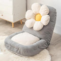 GIZNXBA Floor Chair Adjustable Foldable Floor Lazy Sofa with Pillow Folding Floor Gaming Chair with 5 Adjustable Positions Meditation Floor Chair for Home Office Reading Watching(/Gray A)