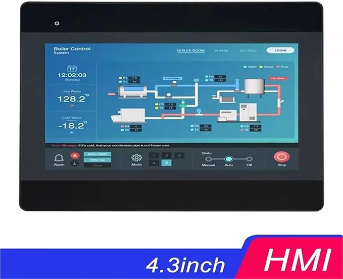 MT8051iP MT8052iP MT8050iE MT8051iE 4 4.3 Inch HMI with Ethernet Human Machine Interface(MT8050iE)
