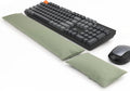Keyboard Mouse Wrist Rest Bean Bag Set Ergonomic Wrist Rest for Keyboard and Mouse Filled Ergo Beads for Laptop Desktop Computer (Keyboard and Mouse Wrist Support Set)