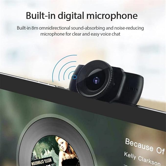 Webcam 1080P 720P Mini Full Web Camera Built-in Microphone Adjustable Plugs Cam for PC Computer Laptop Desktop