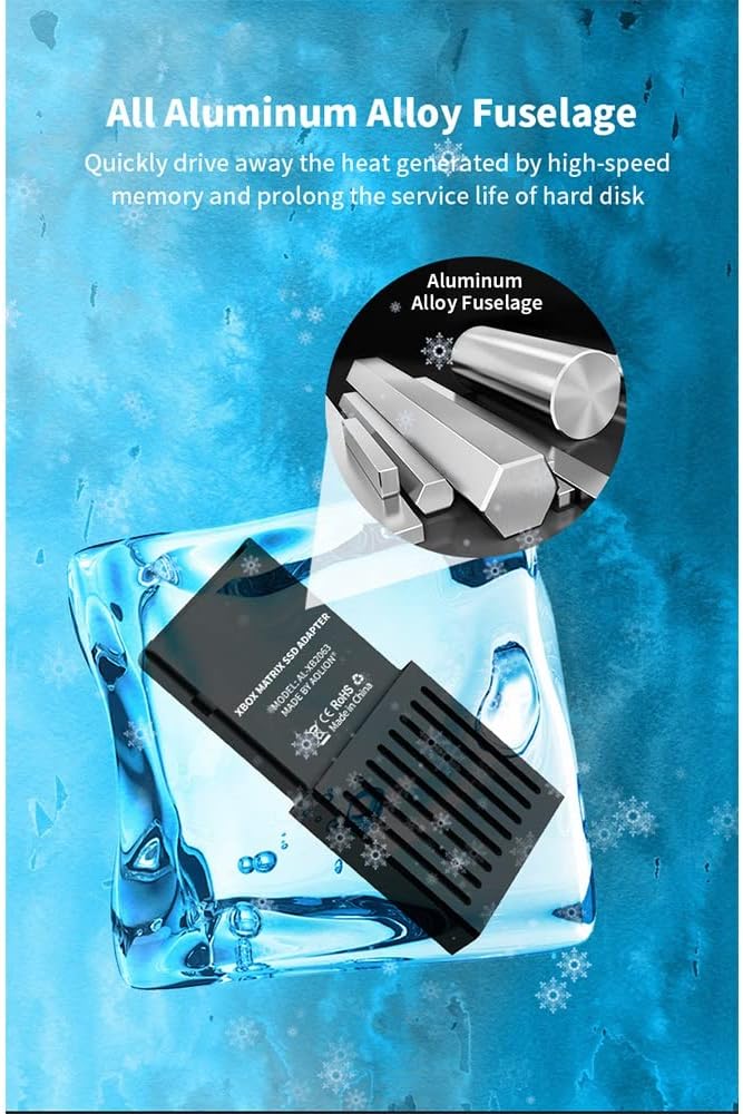 External Hard Drive Conversion Box for /S Host M.2 Hard Drive Expansion Card Box for CHSN530 1TB Hard Disk 500208020