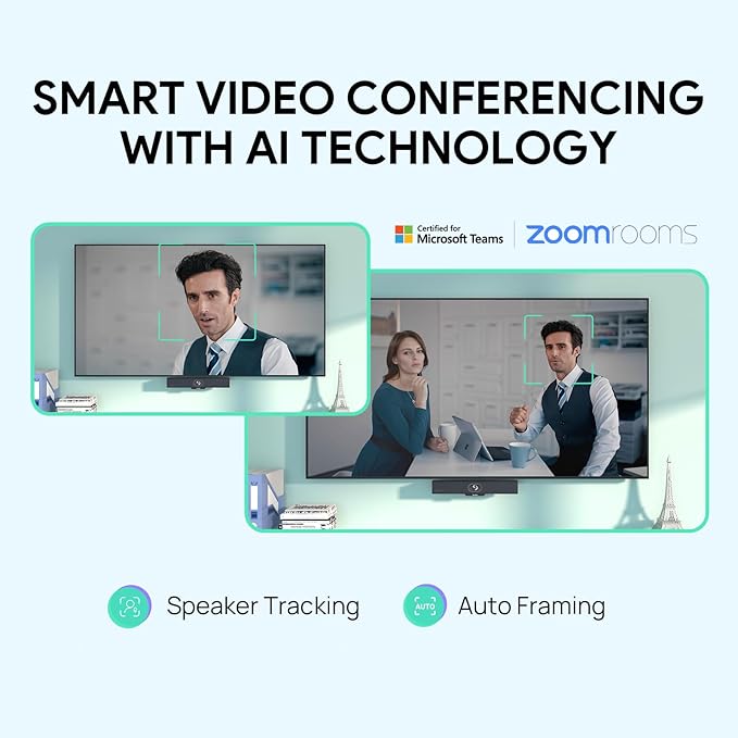 Yealink MeetingBar A10 Conference Room Bar 4K Teams Zoom Certified (Renewed)