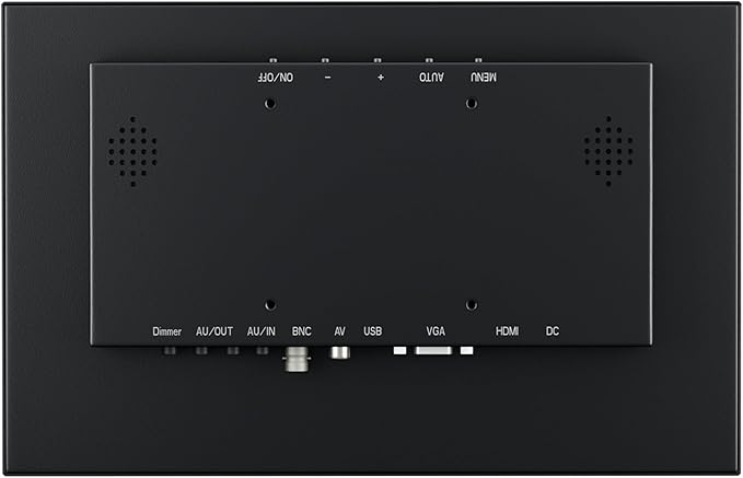 Beetronics 12-Inch Full HD IPS Monitor - Professional Industrial-Grade Display | HDMI VGA BNC RCA Inputs | Durable Metal Housing Matte Screen 24/7 Continuous Operation Wide Viewing Angle 12HD7M