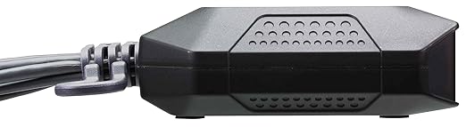 ATEN CS22H HDMI KVM Switch - 1 Monitors 2 Computers - 2-Port HDMI with Remote Selector – 4K DCI 4096x2160-60Hz 2560x1440-144Hz USB 2.0 USB Hub Plug &amp Play Compatible with Windows/Mac/Linux