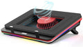 GT500 Powerful Turbo-Fan (5000 RPM) RGB Laptop Cooling Pad with Infinitely Variable SpeedSeal Foam for Rapid Cooling Gaming LaptopDust Filter for Protect Laptop13-17.3inch Laptop Cooler