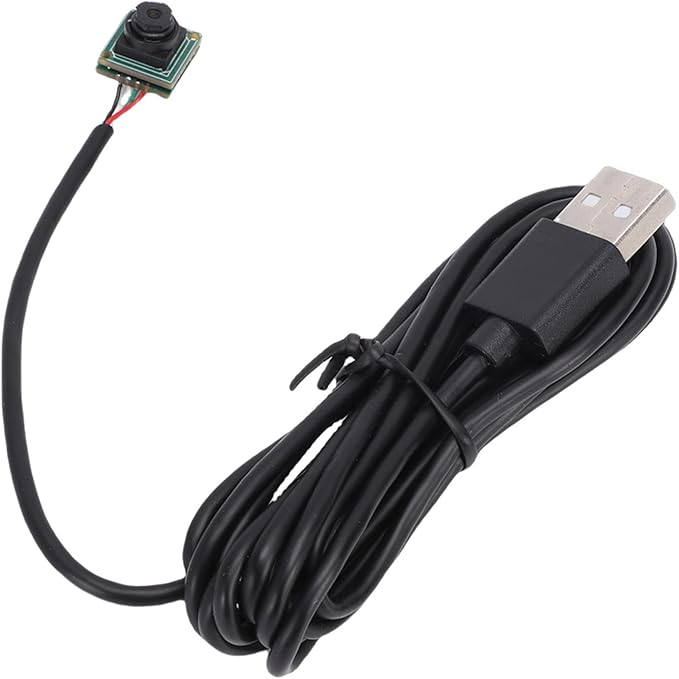 Zyyini USB Camera 2MP FHD 1080P Webcam with 180 Degree Wide Angle Lens and Low Light Sensitivity for Wins for for Video Calls Streaming Online School