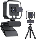 4K Webcam with Microphone and Fill Light HD Autofocus Computer Camera for Pc Laptop Desktop Video Calling Fine Workmanship