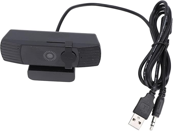 Full HD 1080P USB Webcam Computer Web Camera with 120° Wide Angle Lens Noise Reduction Mic Plug and Play for Streaming Video Calling Desktop Camera
