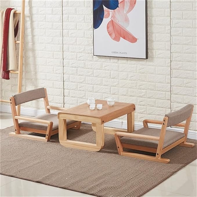 Office Chair Gaming Chair Computer Chair Living Room Furniture Accent Chair Wood Legless Chair Floor Seating Great for Reading Watching TV