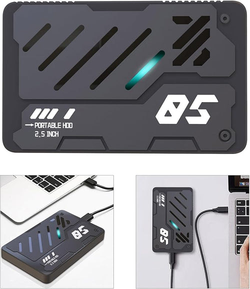 160G/250G/320G/500G/750G/1TB Multiple Capacity USB3.0 2.5inch Externals Storage Drive In Ruggeds Aluminum Housing