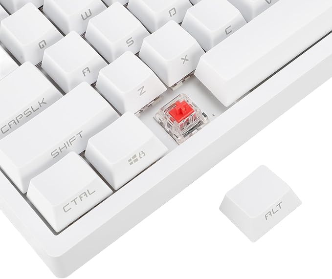 Yoidesu Gaming Keyboard 2.4G / BT3.0 5.0/Type C Wired Mechanical Keyboard RGB Backlit 87 Keys Red Switch Computer Keyboard